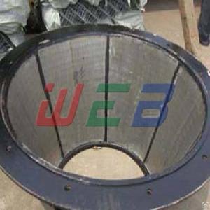 wedge wire basket screen