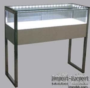 Aluminium Led Display Counter Furniture For Luxury Jewelry / Watch Store