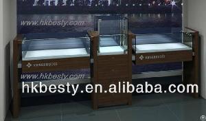 Custom Made Jewelry Counter Showcase / Jewelry Exhibition Display Counter / Tower / Pedetal