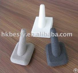 Hot-sale Soft Fabric Ring Display Stand