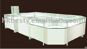 Jewelry Kiosk / Retail Shop Island Store Furniture / Watch Display Kiosk Showcase