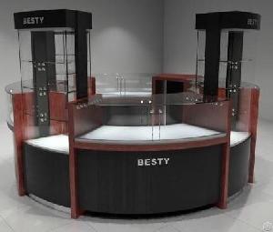 Luxury Shopping Mall Kiosk, Jewelry Store Equipment / Island Store Fitting