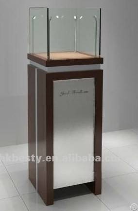 Miorred Cabibnet / Pedestal Display Cabinet For Jewelry / Watch / Perfume / Cosmetic Store