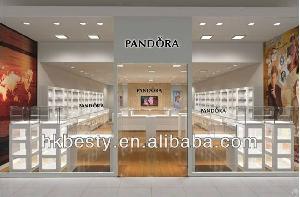 Royal Pandora Jewelry Store / Shop Interior Design / Luxury Showroom Display Furniture