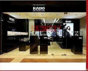 Watches Shop Design / Lighiting Used In Jewelry Showroom / Watch Store Showcase Design