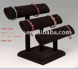 Wooden Jewellery Bangle And Bracelet Display Stands