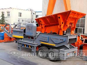 Mobile Crushing Station For Debris Recycle