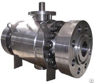 Api6d Cast Steel Trunnion Mounted Ball Valve Rf