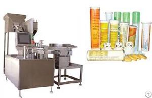 Effervescent Tablet Straight Tube Packing Machine