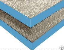 Embossed Aluminum Foil For Pu Foam Insulation Panel