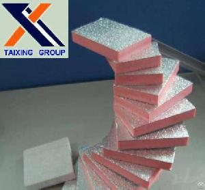 plain embossed aluminium foil heat insulating
