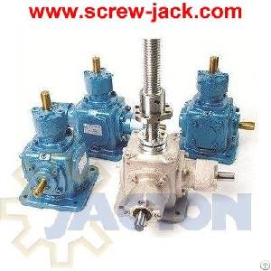 Bevel Gear High Speed Screw Jack, Quick Lifting Screw Jack, High Ducy Cycle Worm Gear Linear Actuato