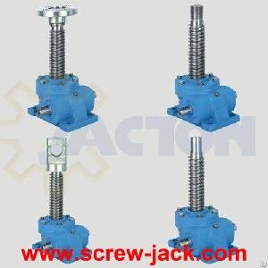 Electric Water Lifting Gate Screw Jack Gear, Worm Gear Screw Jack For Canal Gate, Lift Jacks Actuato