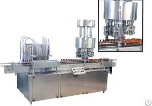 filling packaging machines liquids pharma syrups beverages chemicals detergents