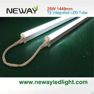 25w 1449mm t5 integrated led tube light supplier