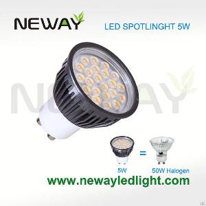 led spot light gu10 5w 430lm ac85 265 replace 50w halogen lamp