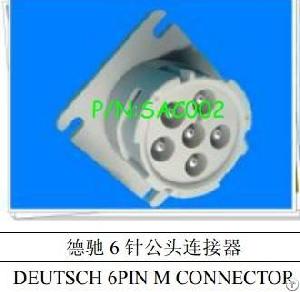 Deutsch 6 Pin Male Connector