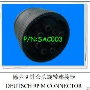 Deutsch 9pin Male And Female Auto Connector