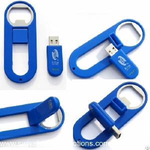 Plastic Bottle Opener Usb Stick