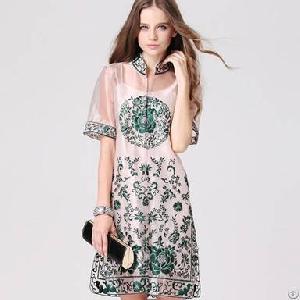 Western Elegant Two Pieces Dresses For Juniors Pink