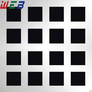 Square Hole Perforated Metal Sheet