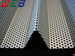 Perforated Corrugated Aluminum Sheet