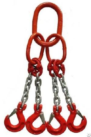Chain Sling With Hook 4-leg