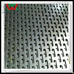 Slotted Hole Perforated Metal