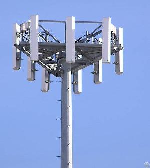 Monopole Tower Distribution Pole, High Mast Pole