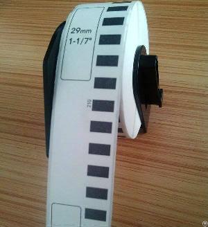 P Touch Label Continuous Paper Tape 29mmx30.48m White Tape Dk22210