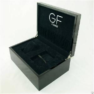 Delicate Fashion Mens Leather Watch Boxes