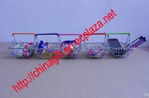 mini supermarket shopping trolleys baskets