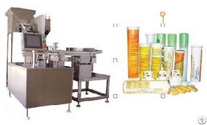 Effervescent Tablet Straight Tube Filling Machine