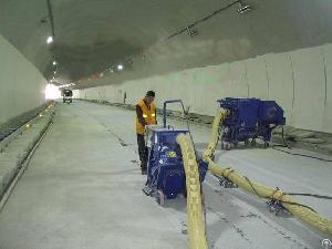 concrete shot blasting tunnel