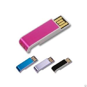 Micro Slide Usb Flash Drive Matching Alu Surface