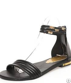 Casual Flat Sandals For Women Black