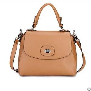 Elegant High Quality Leather Bags Coffee