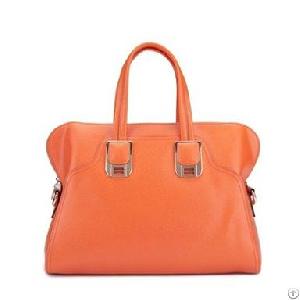 Hot Sale Elegant Western Handbags For Women Orange