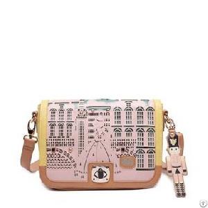 Hot Sale High Quality Women Bags Pink