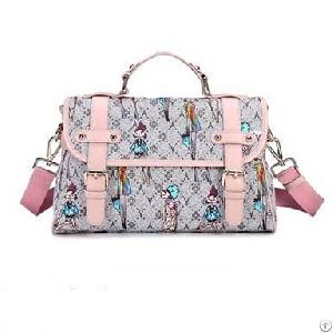 Hot Sale Western High Quality Womens Handbags Pink