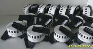 62mm Dk22205 For Brother Ql Machine Dk White Paper Ribbon Roll