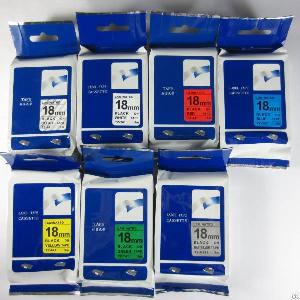 Factory Direct Selling Compatible Brother Tz241 3 / 4 In Black On White P-touch Tape, Tze-241