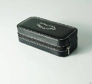 Delicate Unique Black Zipper Watch Case