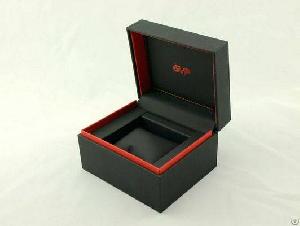 Faux Leather Watch Box