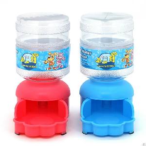 Blue Pink Green Pet Dog Water Fountain Dog Accessories