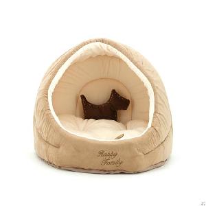 hf coffee round shape dog house