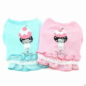 Ice Cream Lace Dog Skirt Wonpet