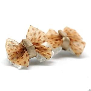 Lace Bowknot Design Pet Hair Clips