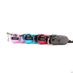 Lovely Dog Retractable Leash Uv Painting Chiwava