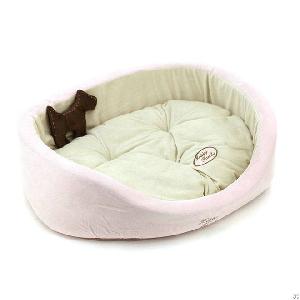 pet bed puppy pink